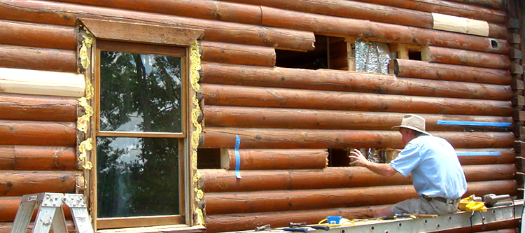 Log Home Repair Calloway County, Kentucky