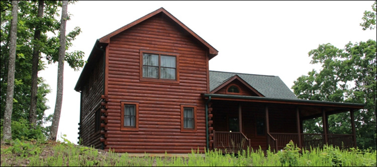 Professional Log Home Borate Application  Calloway County, Kentucky
