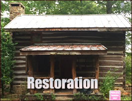 Historic Log Cabin Restoration  Calloway County, Kentucky